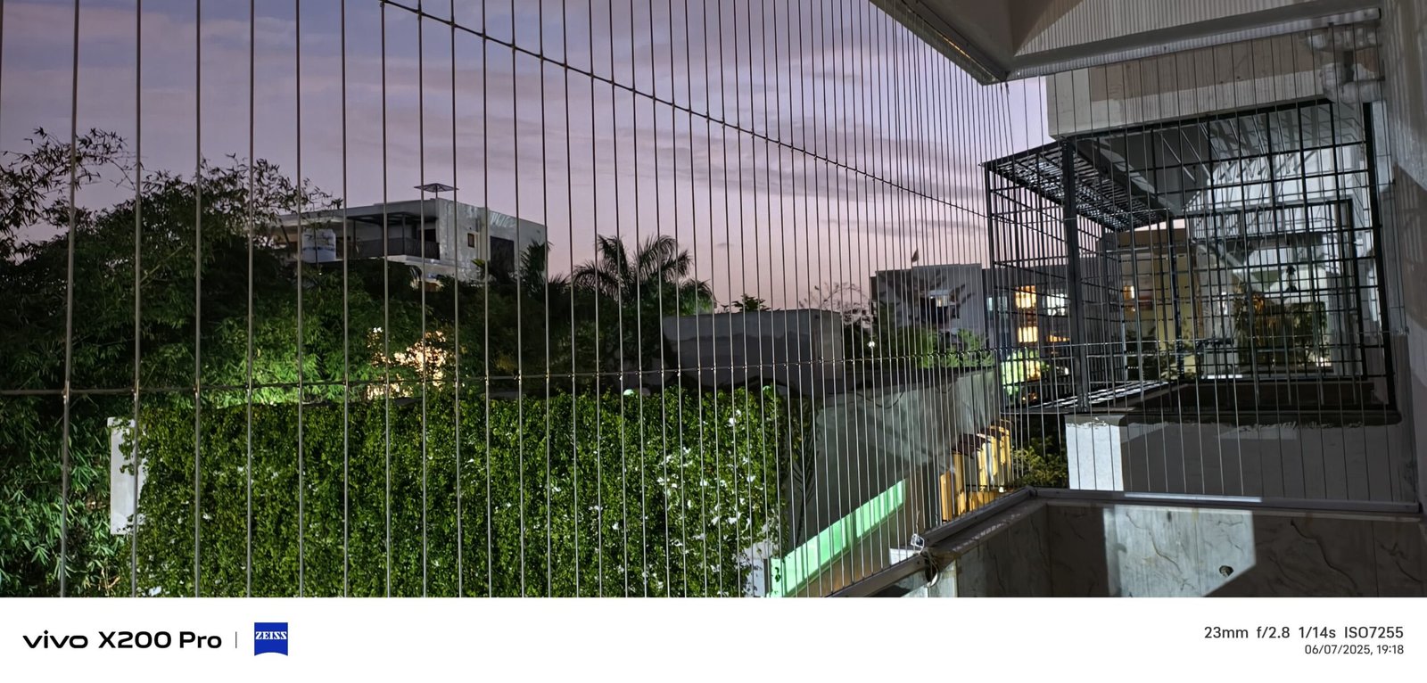 Apartment invisible grill project in Chennai