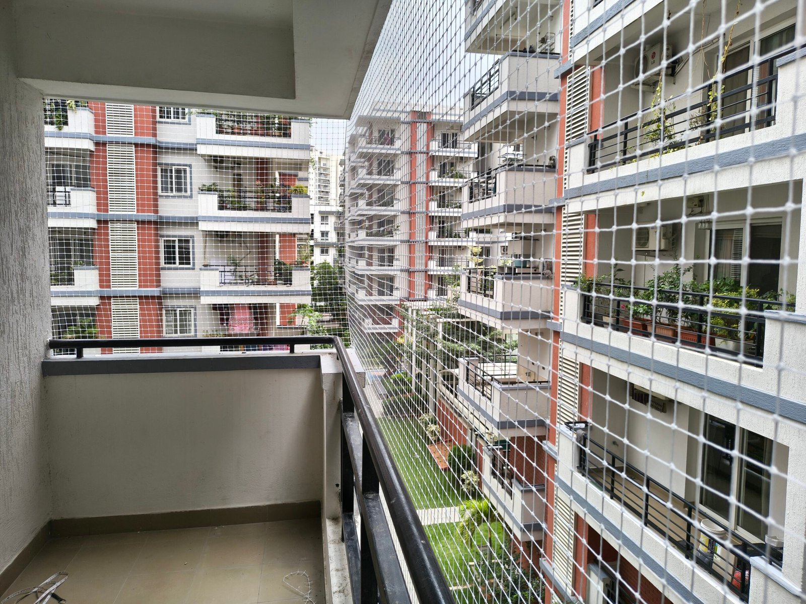 Balcony pigeon nets installation in Chennai