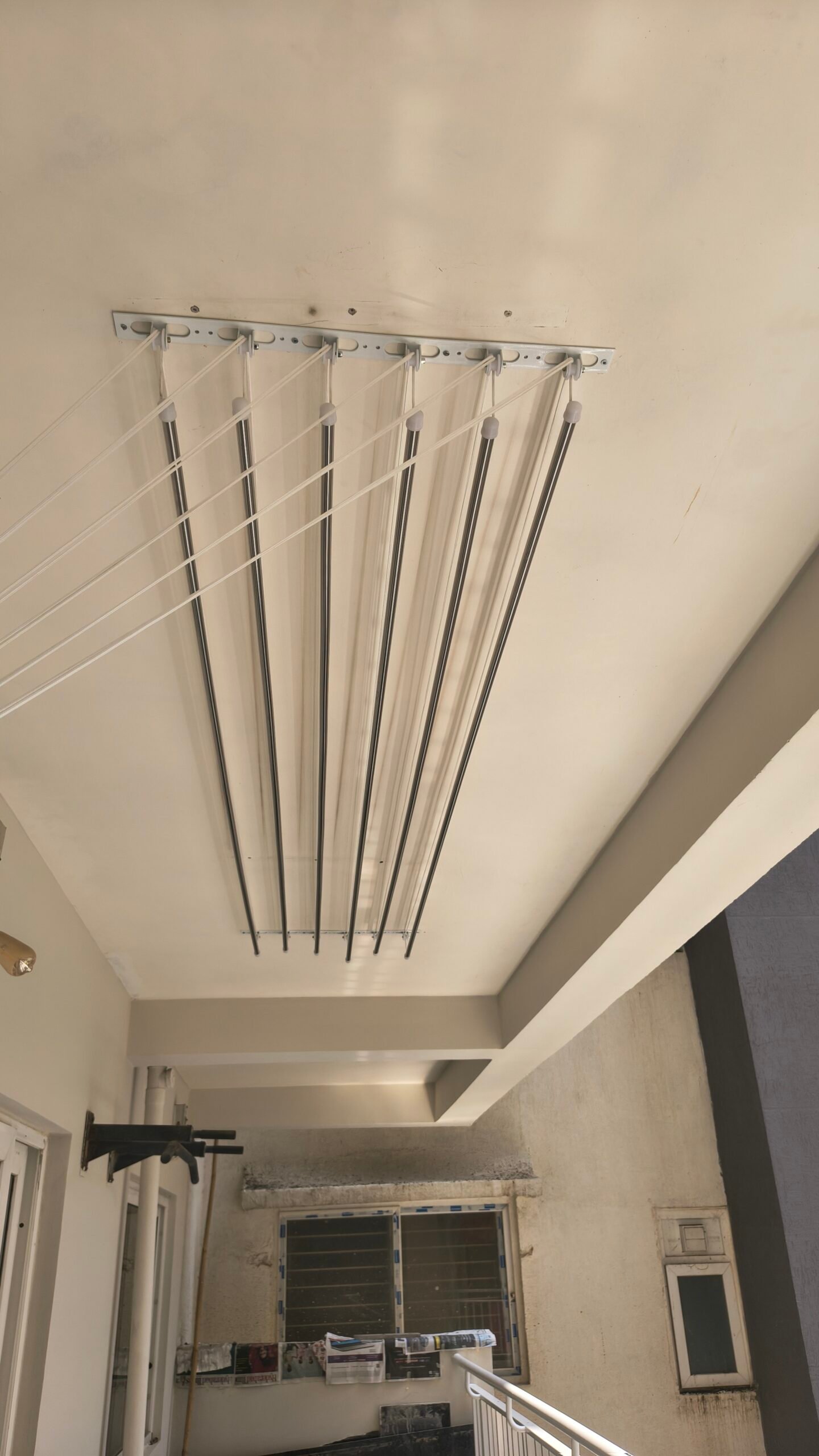 Ceiling cloth hanger installation in Chennai
