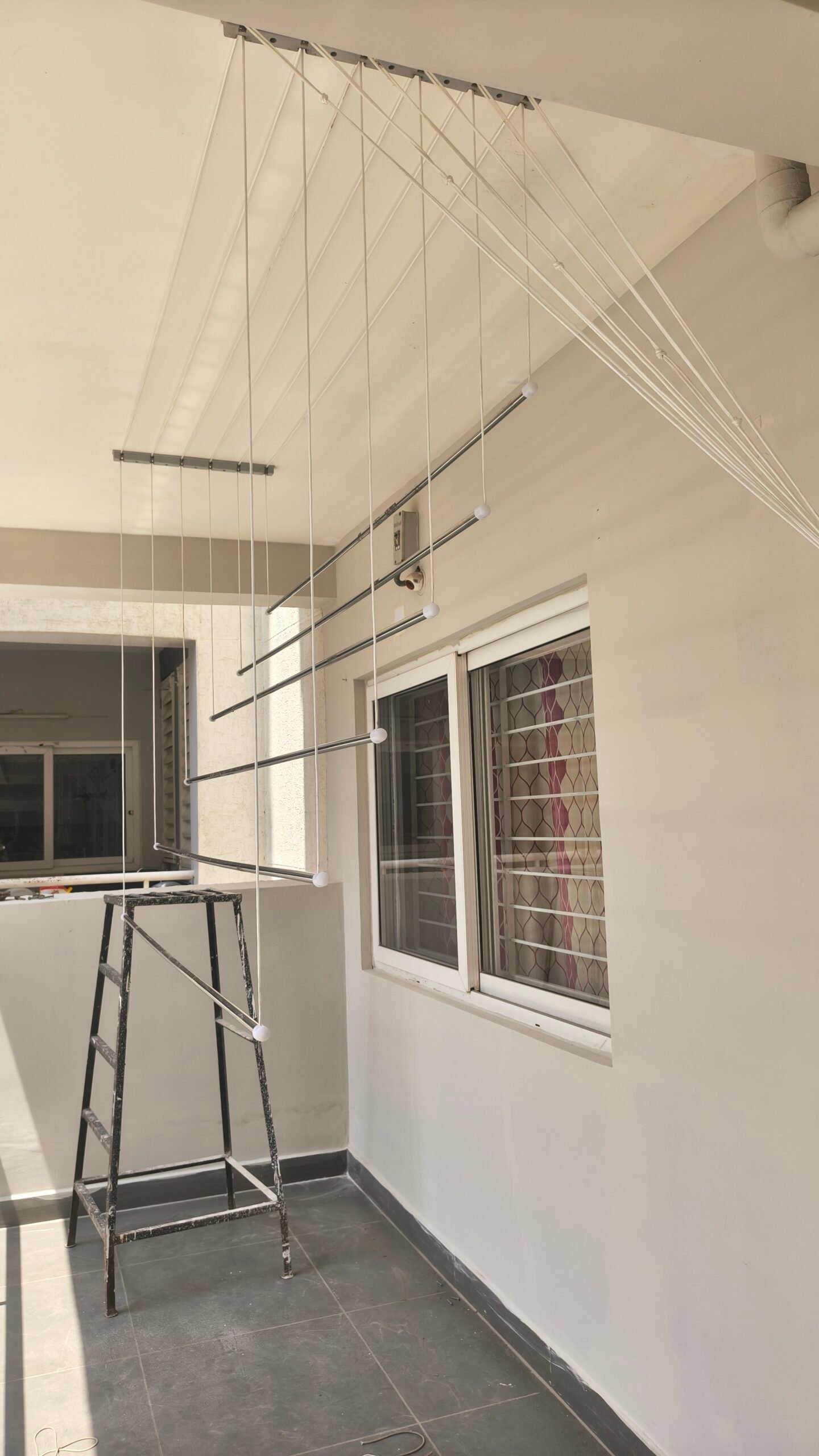 Pulley cloth hanger installation in Chennai