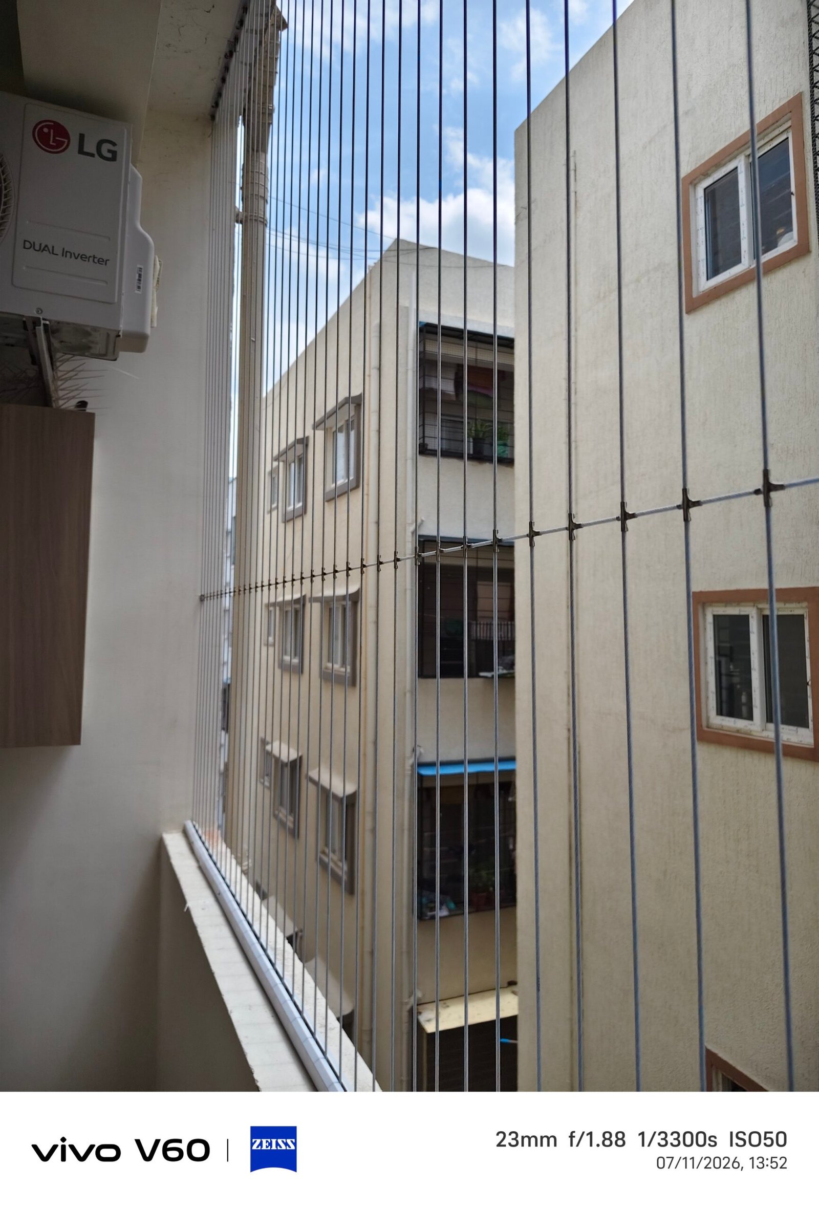 Window invisible grills installation in Chennai