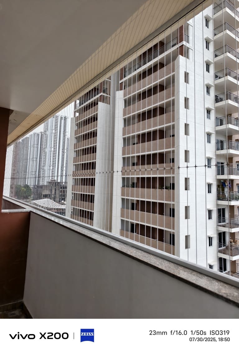 Invisible grills installation in Chennai
